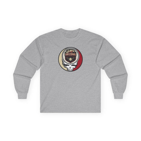 Grateful Dead - Arizona Diamondbacks Classic Stealie Long Sleeve Tee - MLB - StealieShop